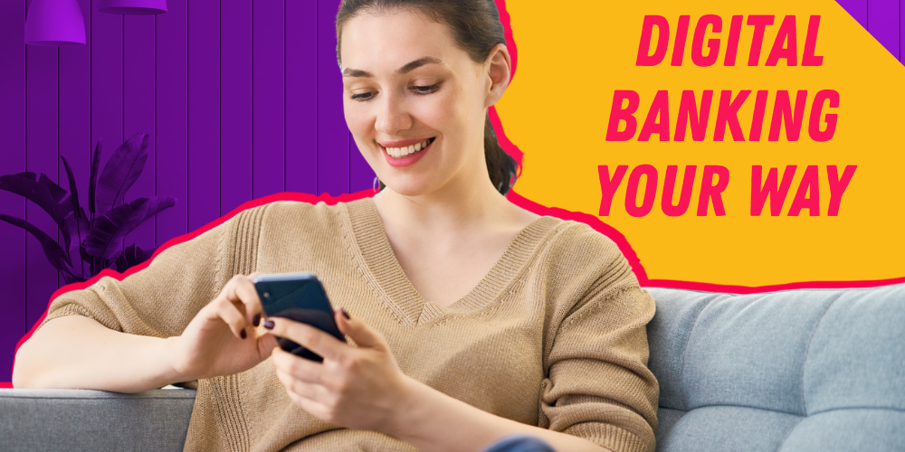 Woman logging into Nugget.